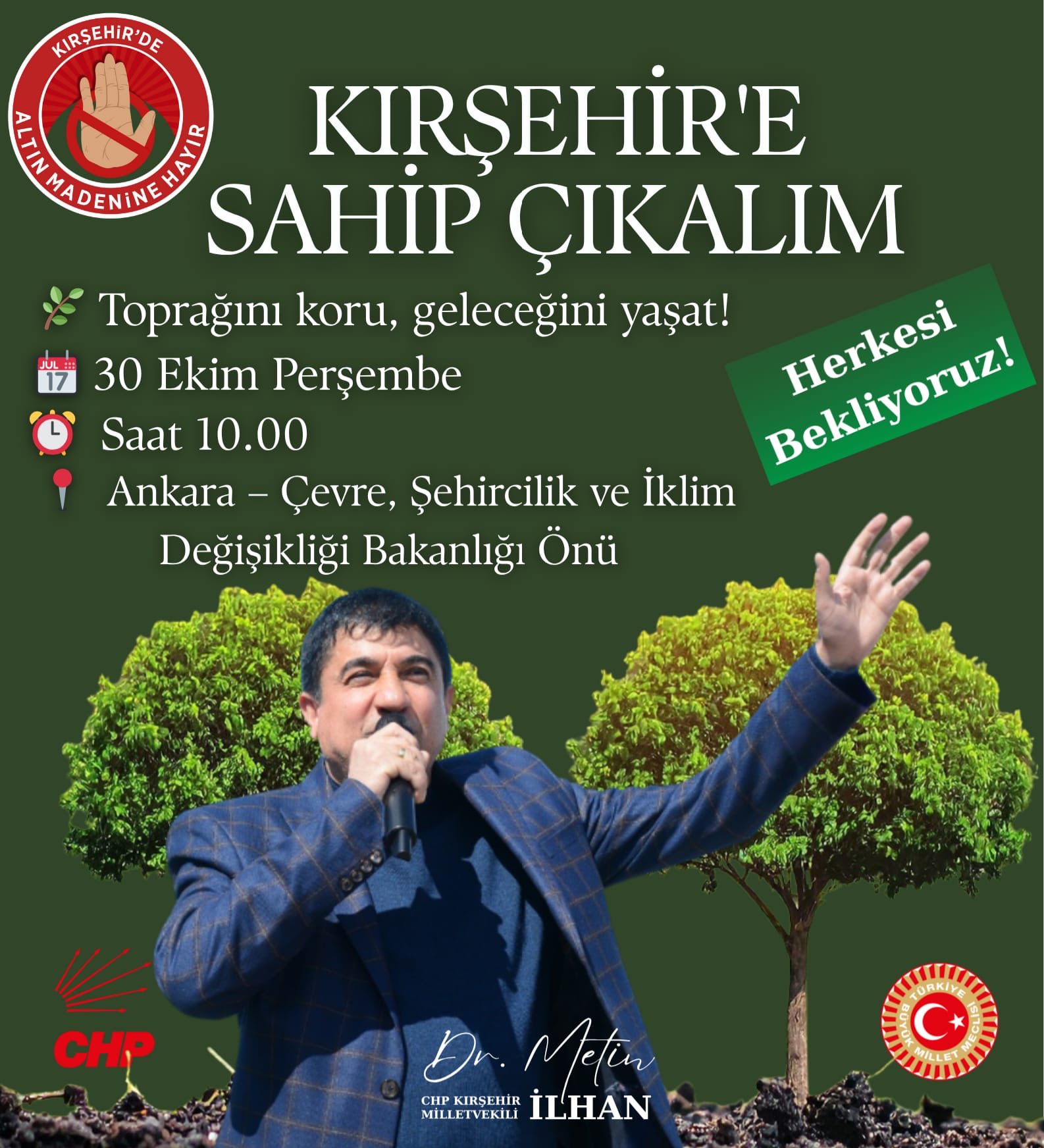 Milletvekili İlhan’dan Çağrı