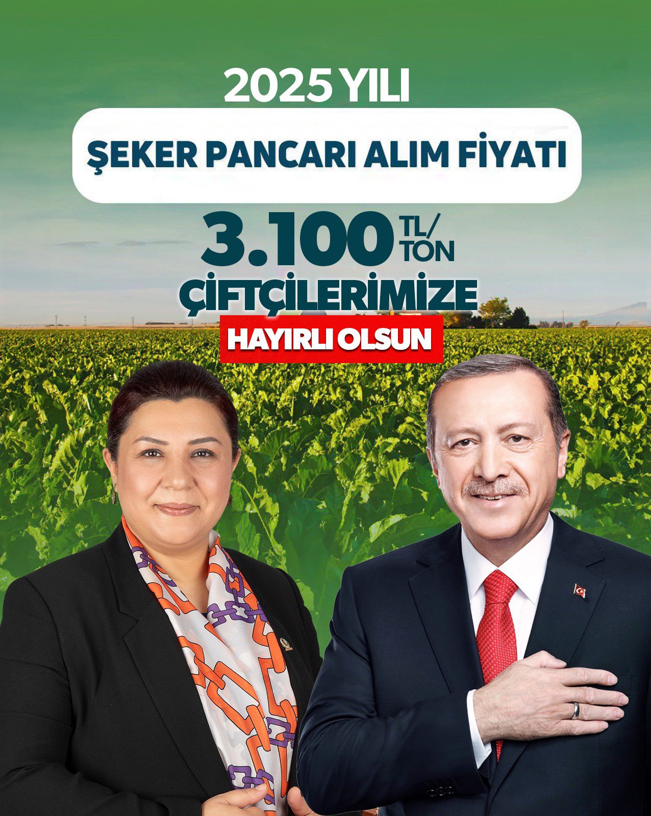 Pancar Alım Fiyatı 3 Bin 100 Tl’ye Yükseltildi