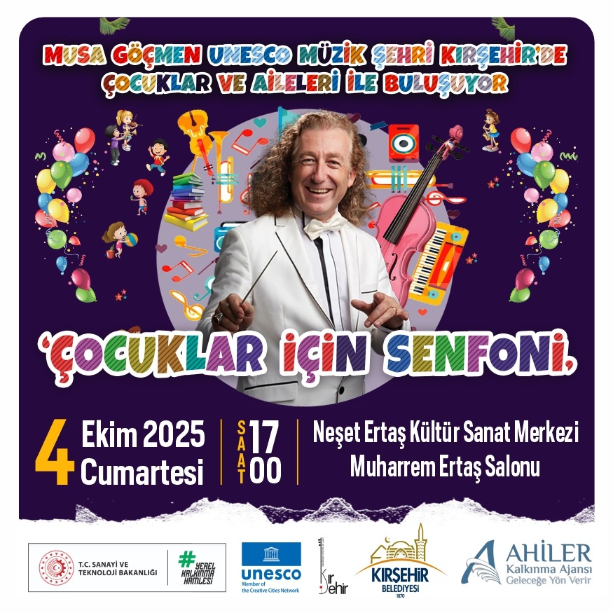 Unesco Müzik Şehri Kırşehir’i Sanat Dolu Bir Gün Bekliyor