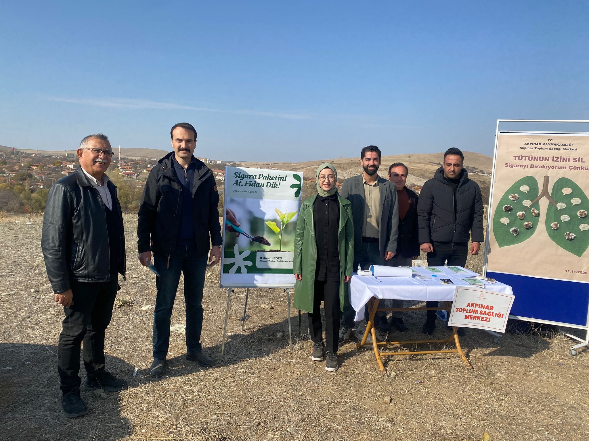 Akpınar’da 11 Kasım’da Hem Doğaya Hem Sağlığa Nefes