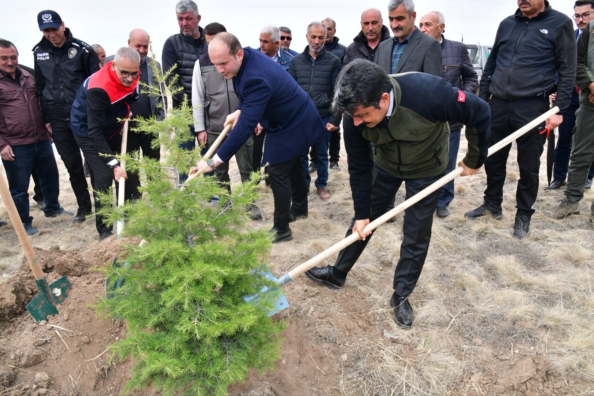 Boztepe’de 250 Fidan Toprakla Buluştu