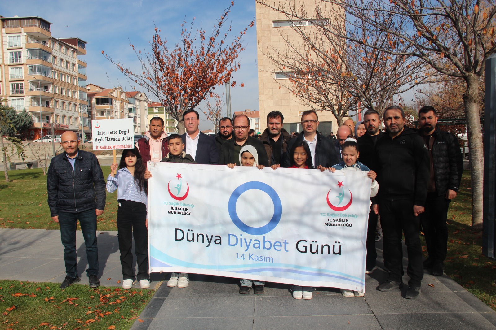 Diyabet Farkındalık Yürüyüşü Kentpark’ta Yapıldı