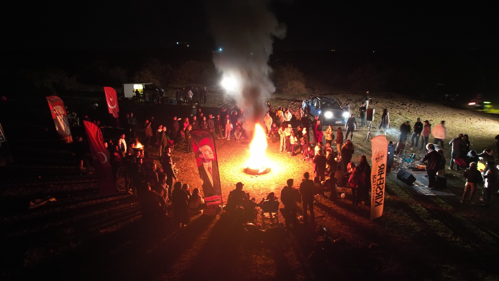 Kesikköprü’de Kamp Ateşiyle Cumhuriyet Coşkusu Yaşandı1