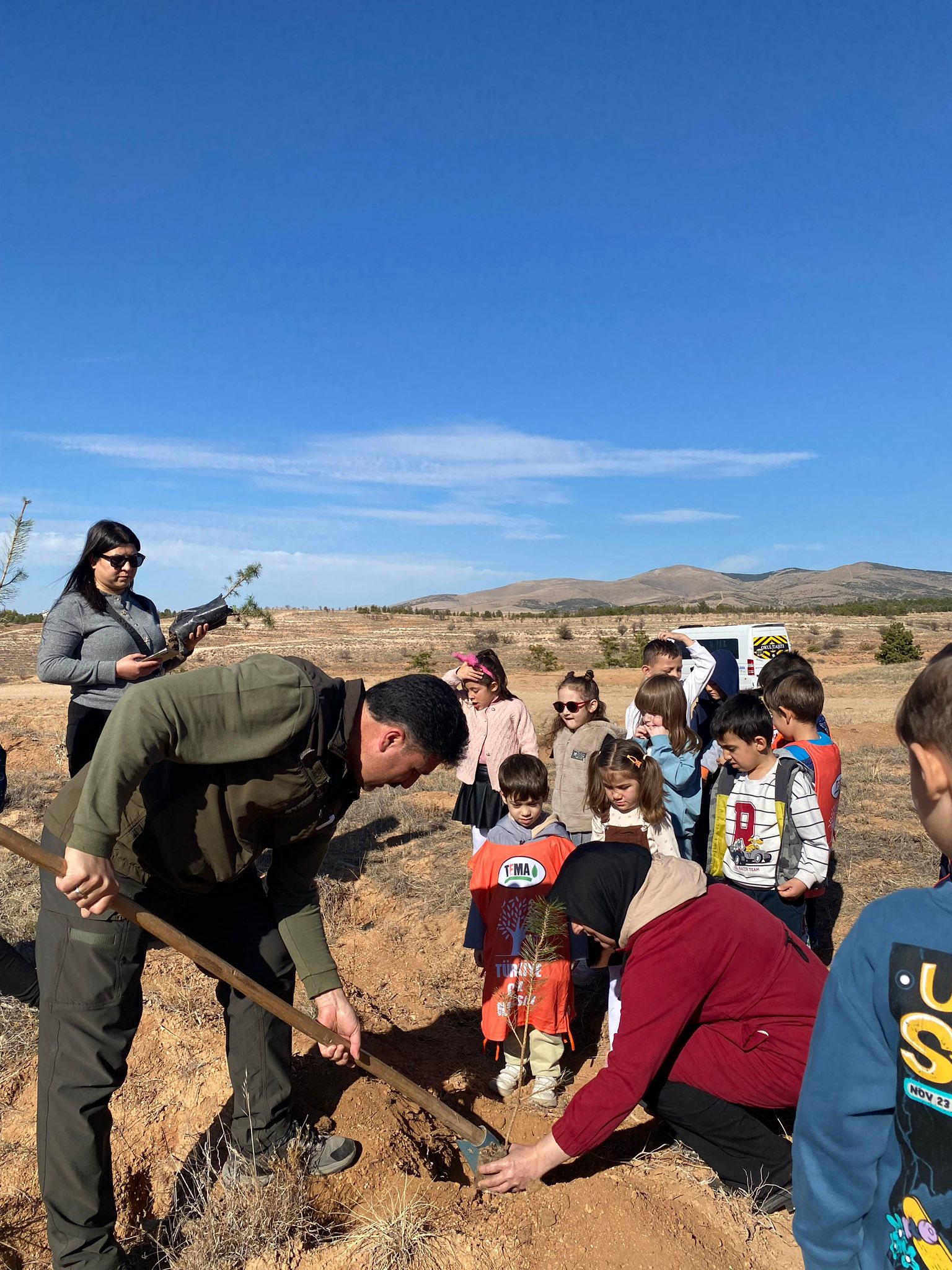 Kırşehir’de Aşıkpaşa’da Fidanlar Umuda Dönüştü2
