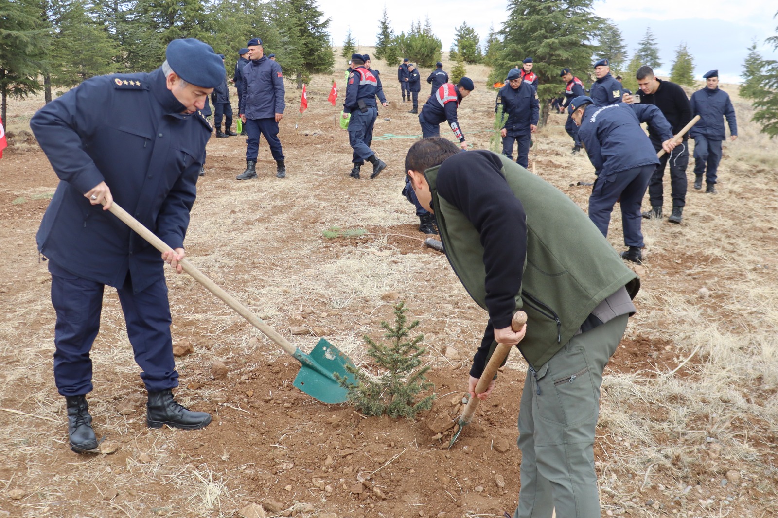 Kırşehir’de Doğa Bilinci İçin Fidanlar Toprakla Buluştu2
