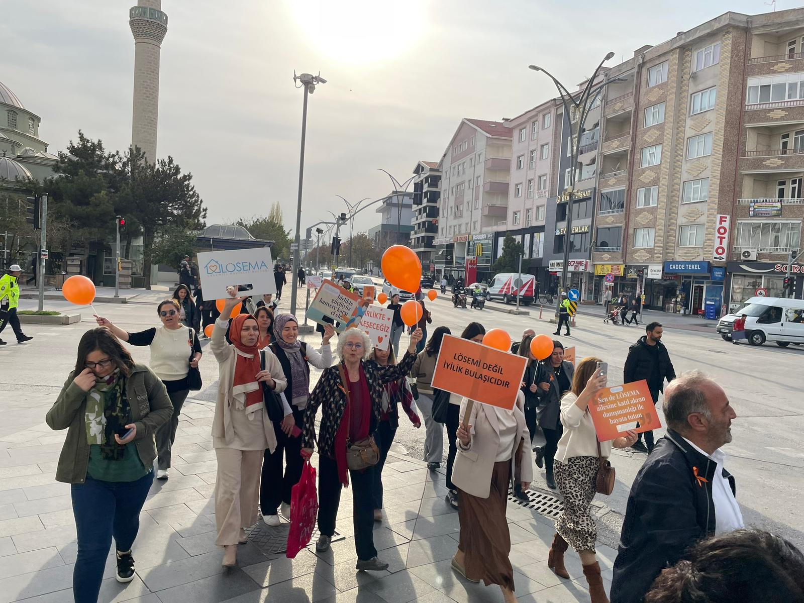 Kırşehir’de Lösemi İçin Turuncu Umutlar