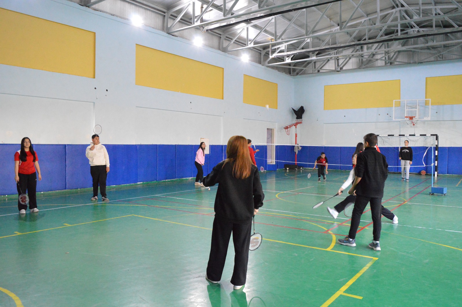 Badminton Antrenmanları Devam Ediyor (2)