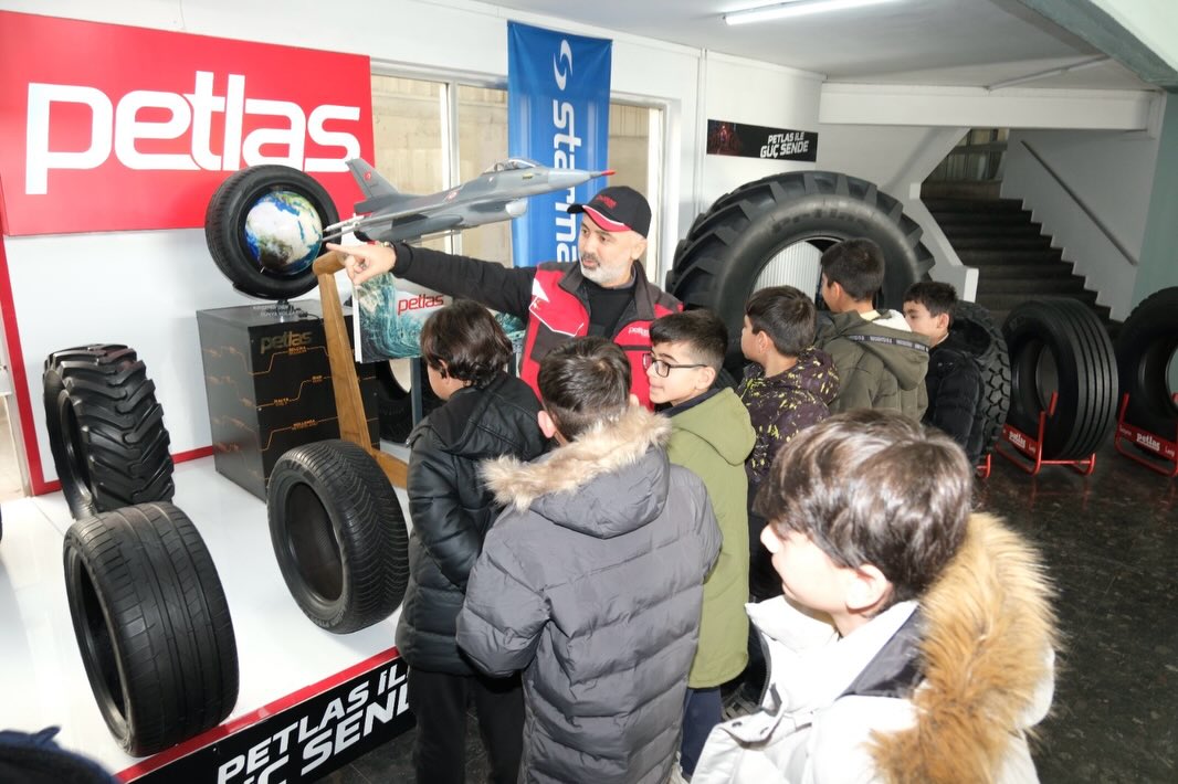 Cumhuriyet Ortaokulu Öğrencilerinden Petlas’a Yerli Malı Haftası Ziyareti 2