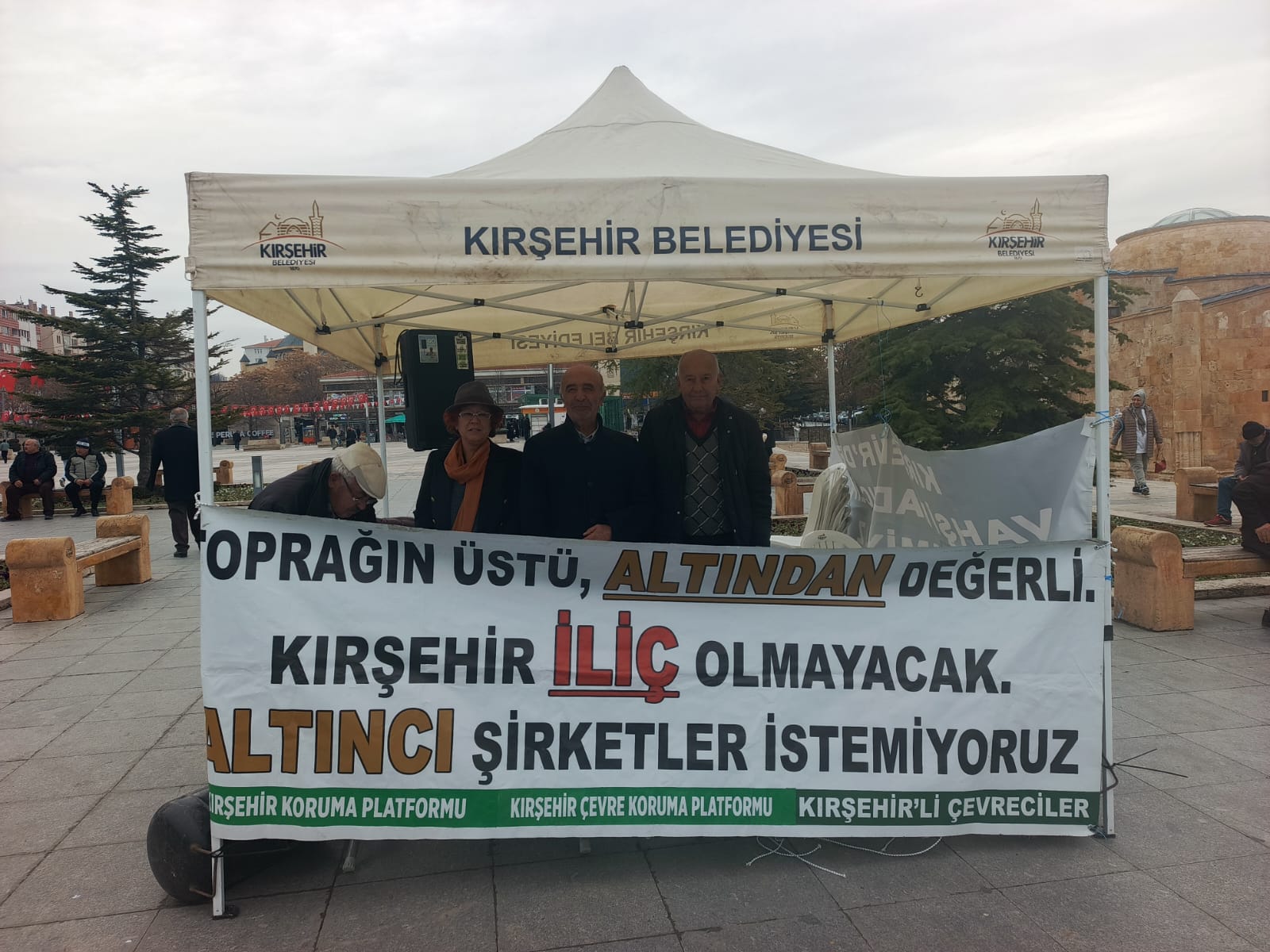 Kırşehir Halkı Madencilik Projesine Karşı Dilekçe Topluyor1