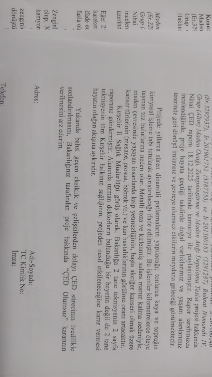 Kırşehir’de Altın Madenine Çed Onayı3