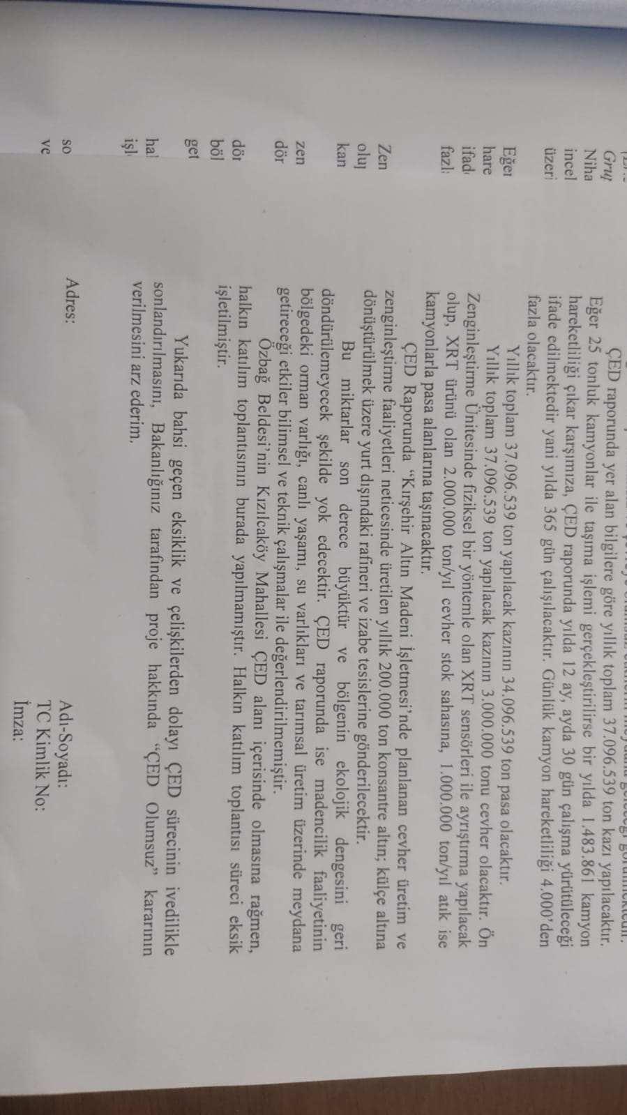 Kırşehir’de Altın Madenine Çed Onayı5