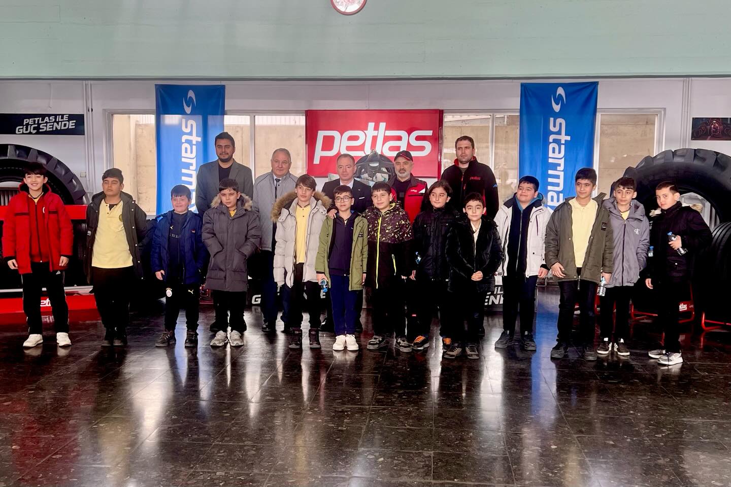 Kırşehir’de Öğrencilerden Petlas’a Yerli Malı Haftası Ziyareti