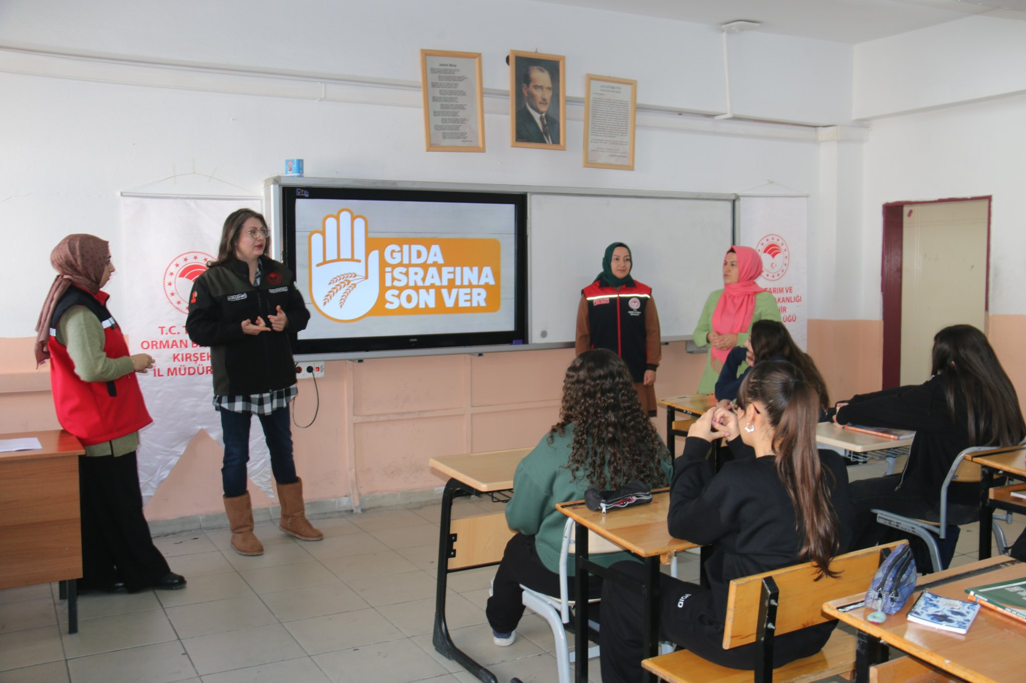 Kırşehir’de Öğrencilere Güvenilir Gıda Ve Su Tasarrufu Eğitimi 3