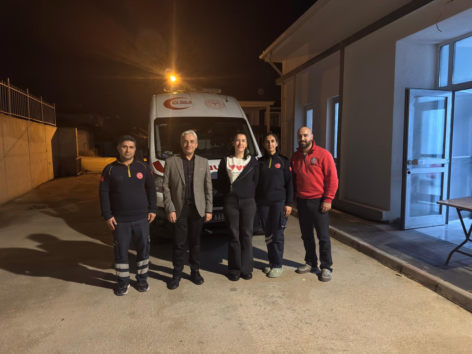 Kırşehir’de Sağlık Hizmetleri Heyeti 112 Personeliyle Bir Araya Geldi