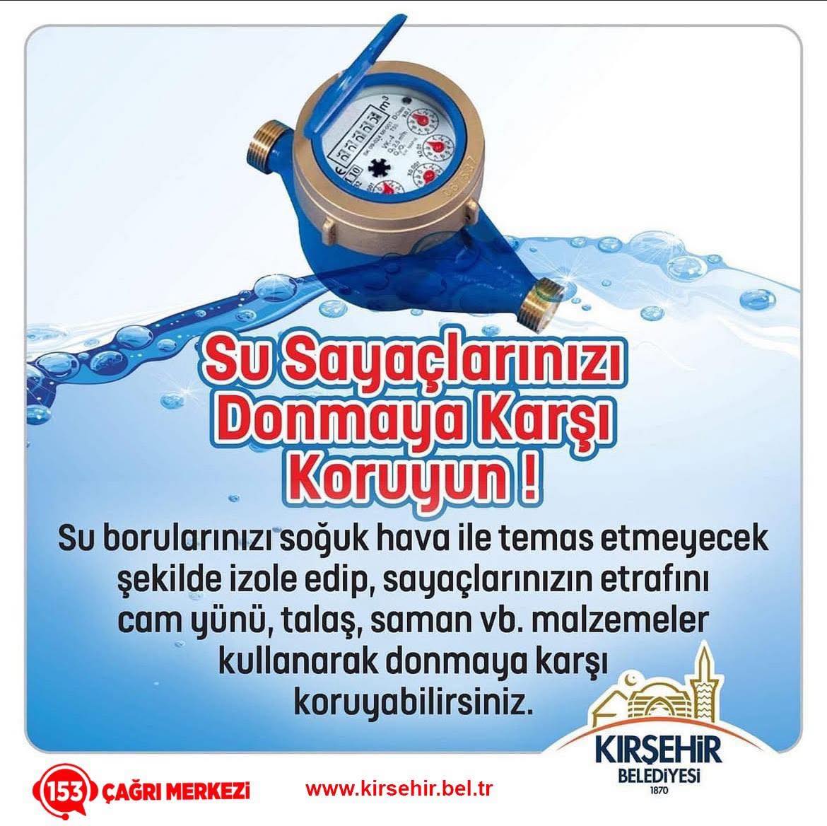 Kırşehir’de Sayaçlar Için Don Alarmı!