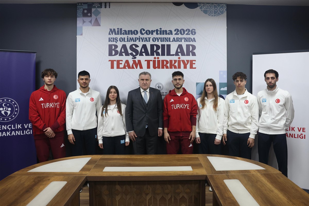 Bakan Bak 2026 Kış Olimpiyatları'na Katılacak Milli Sporcuları Kabul Etti (2)-1