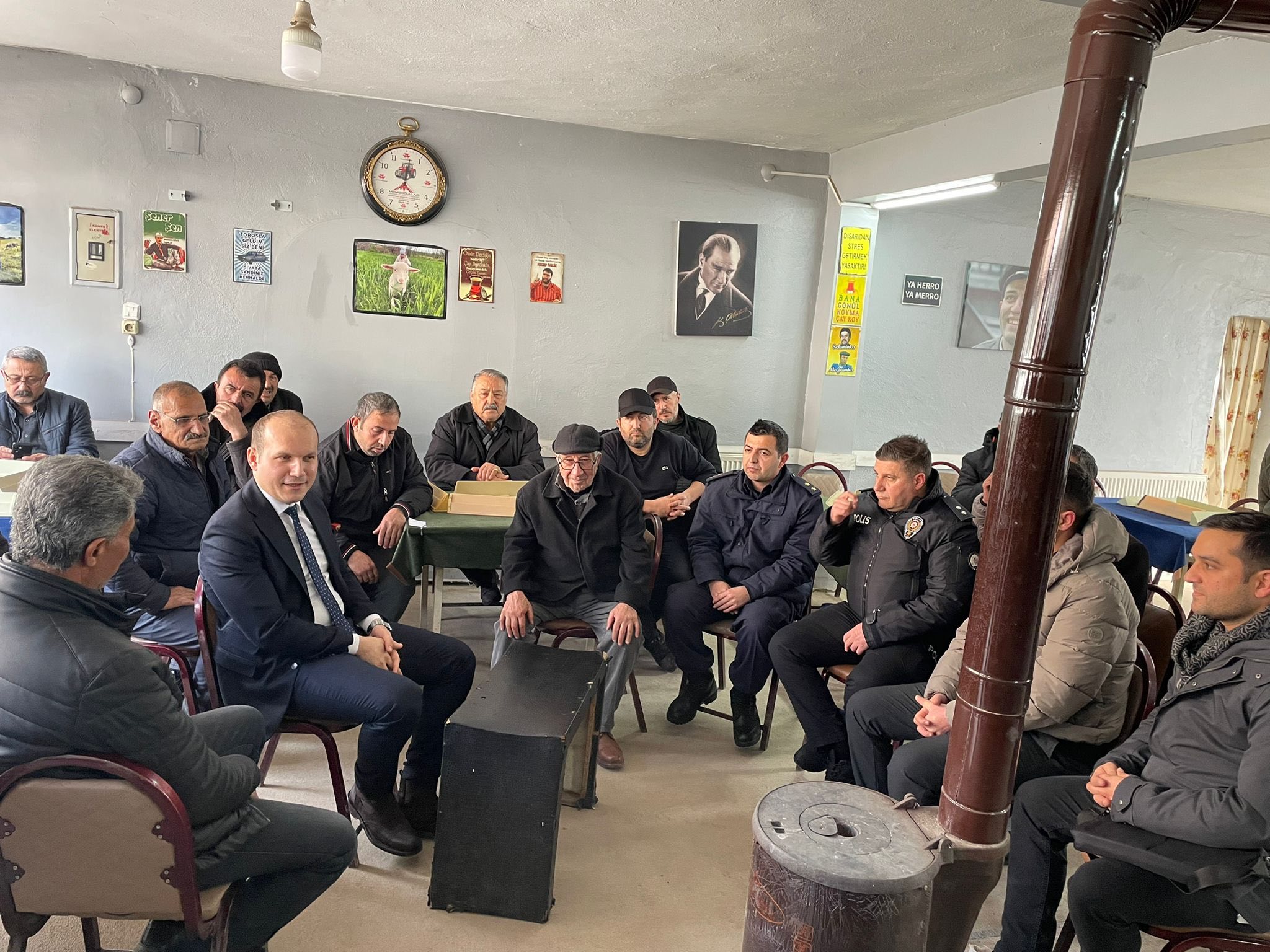 Boztepe’de “Dumansız Türkiye” Için Kahvehanede Farkındalık Etkinliği