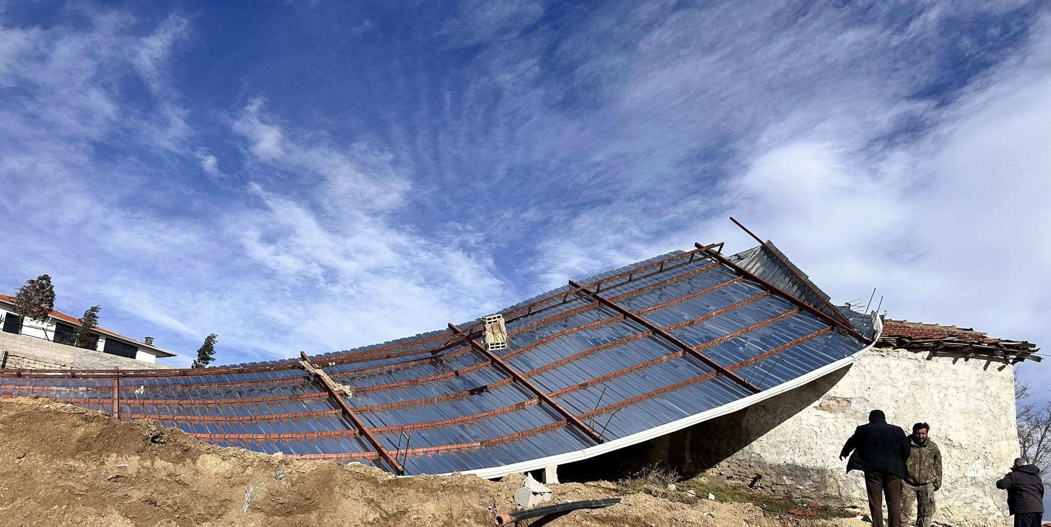 Dedeli Köyü’nde Fırtına Felaketi