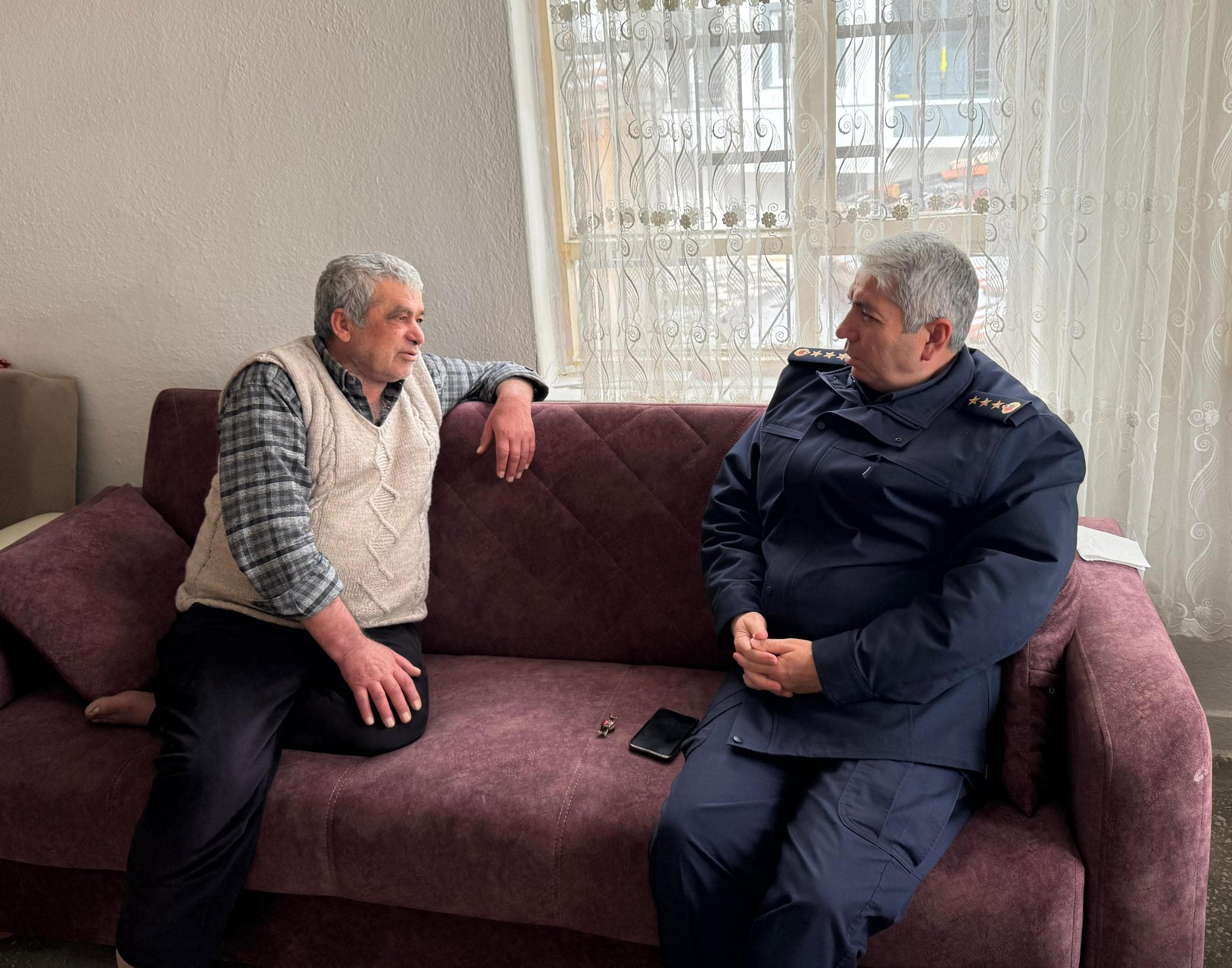 İl Jandarma Komutanı’ndan Gaziye Vefa