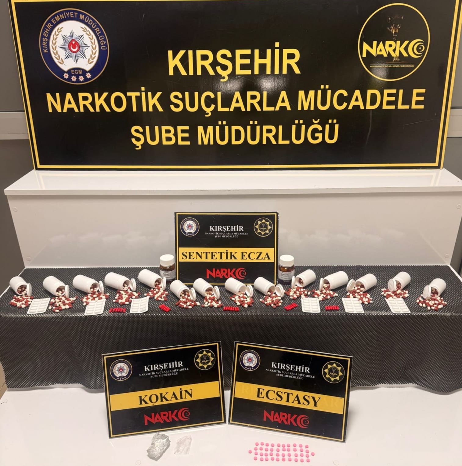 Kırşehir’de Narkotik Operasyonu! 3 Tutuklama