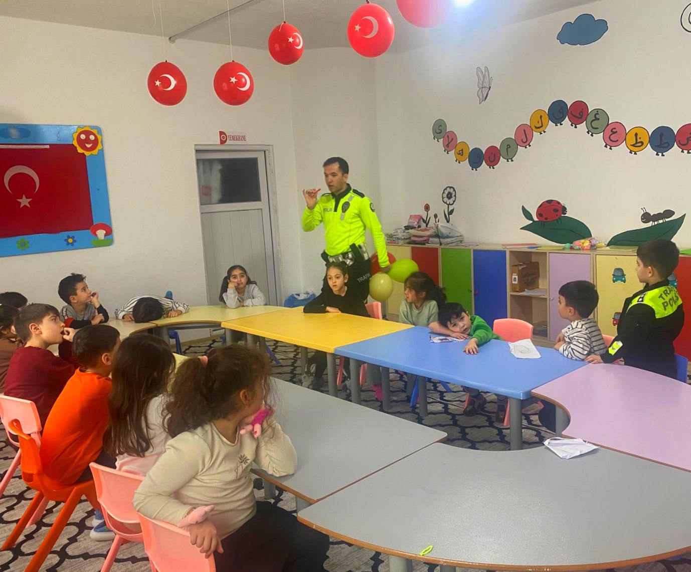 Çiçekdağı’nda Miniklere Trafik Eğitimi 1