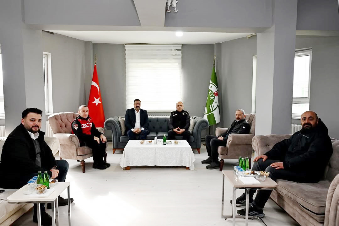 İl Emniyet Müdürü Görücü’den Kırşehirspor’a Moral Ziyareti (2)