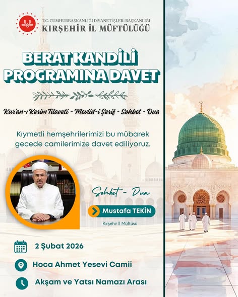 Kırşehir Berat Kandili’nde Buluşuyor1