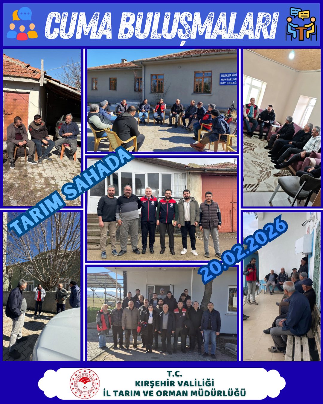 Kırşehir’de Her Cuma Tarımın Nabzı Sahada Tutuluyor3