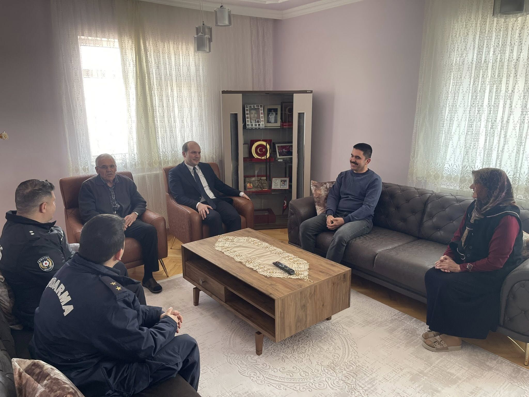Kaymakam Bayram’dan Şehit Ailelerine Bayram Ziyareti 1