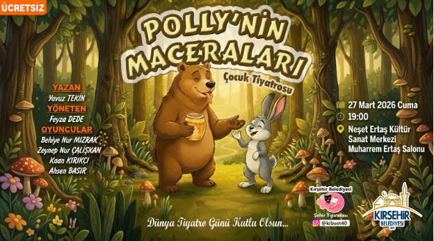 Kırşehir’de Dünya Tiyatro Günü’nde Çocuklara Özel Gösteri1