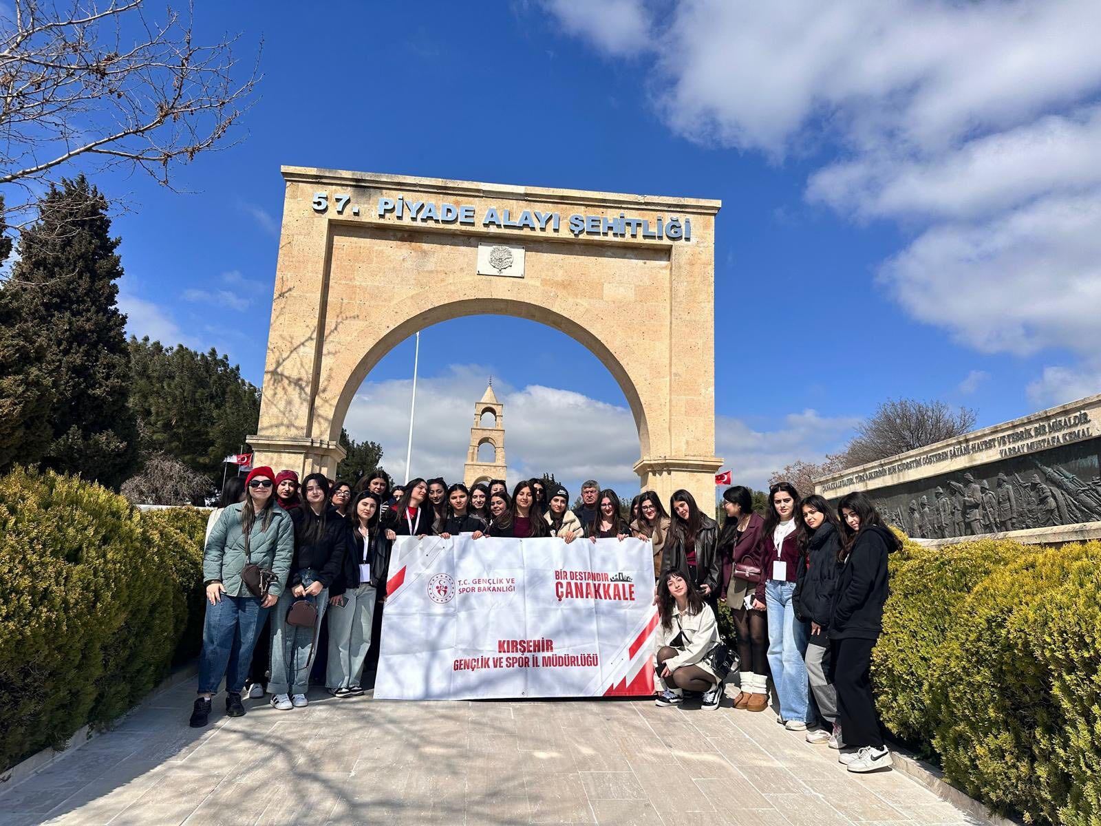 Kirşehi̇rli̇ Gençler Çanakkale Ruhunu Yeri̇nde Yaşadi (3)