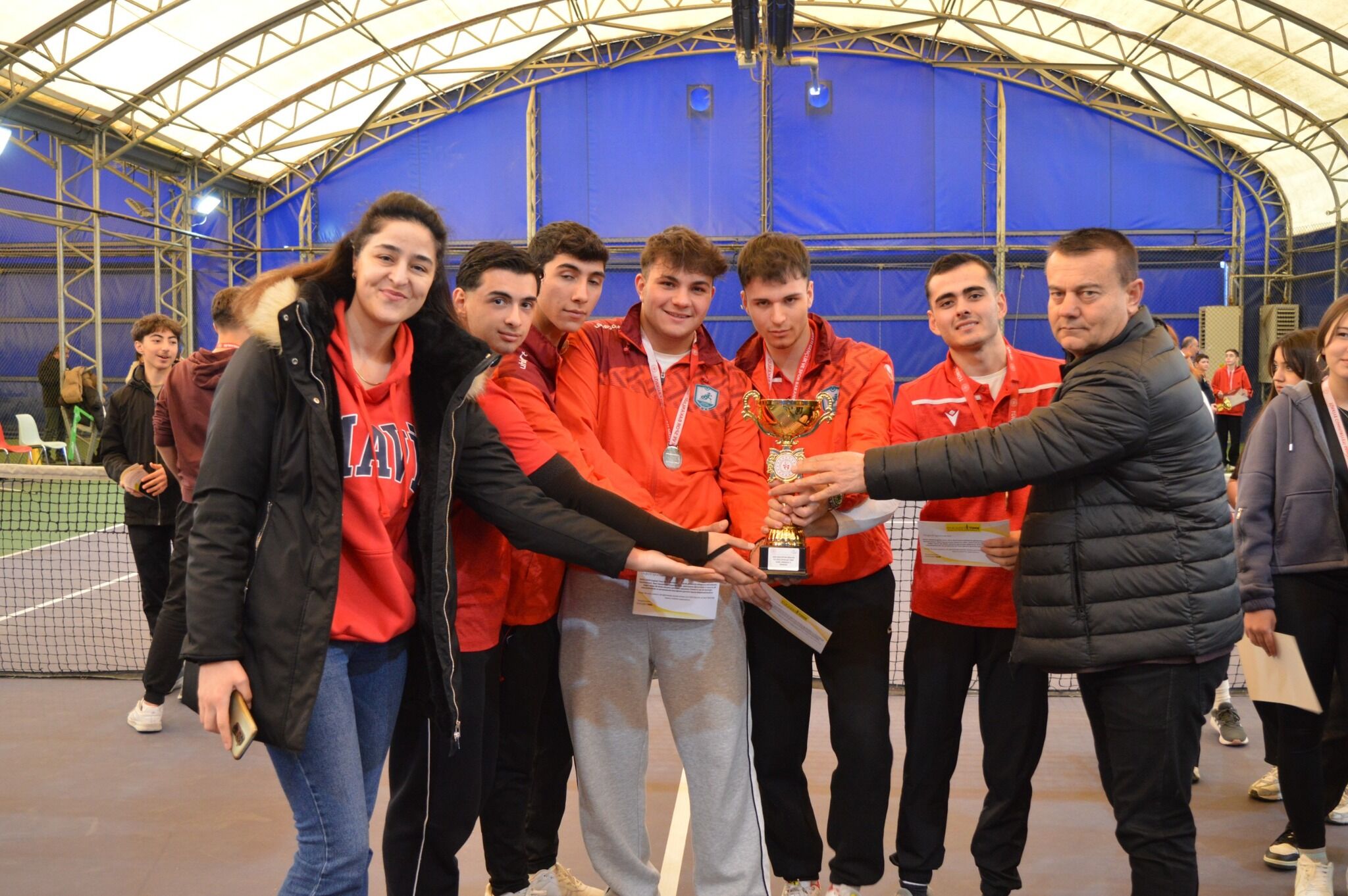 Okul Sporları Tenis Müsabakaları Tamamlandı (1)