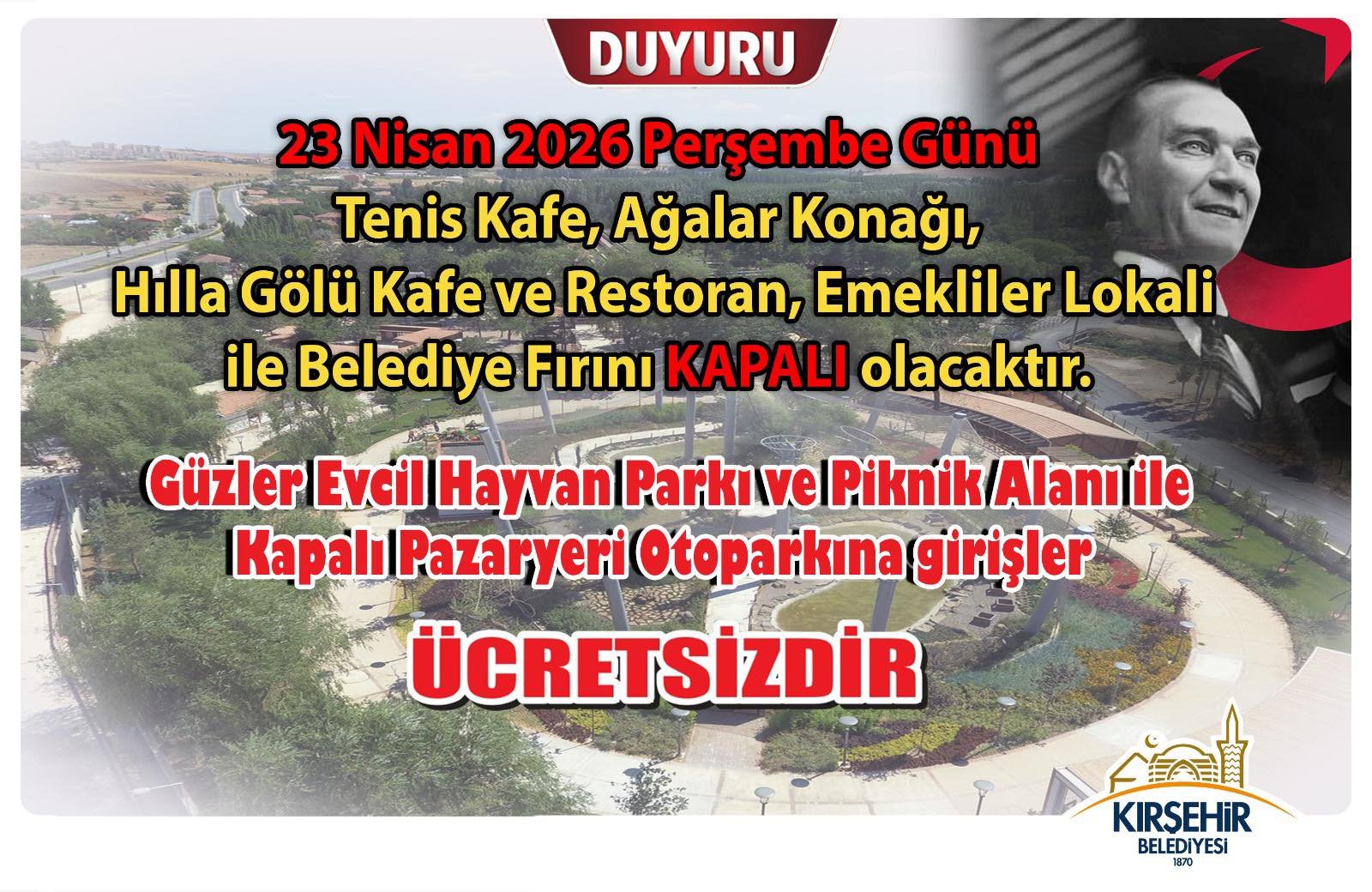 23 Nisan’da Kırşehir’de Çocuklara Bayram Hediyesi1
