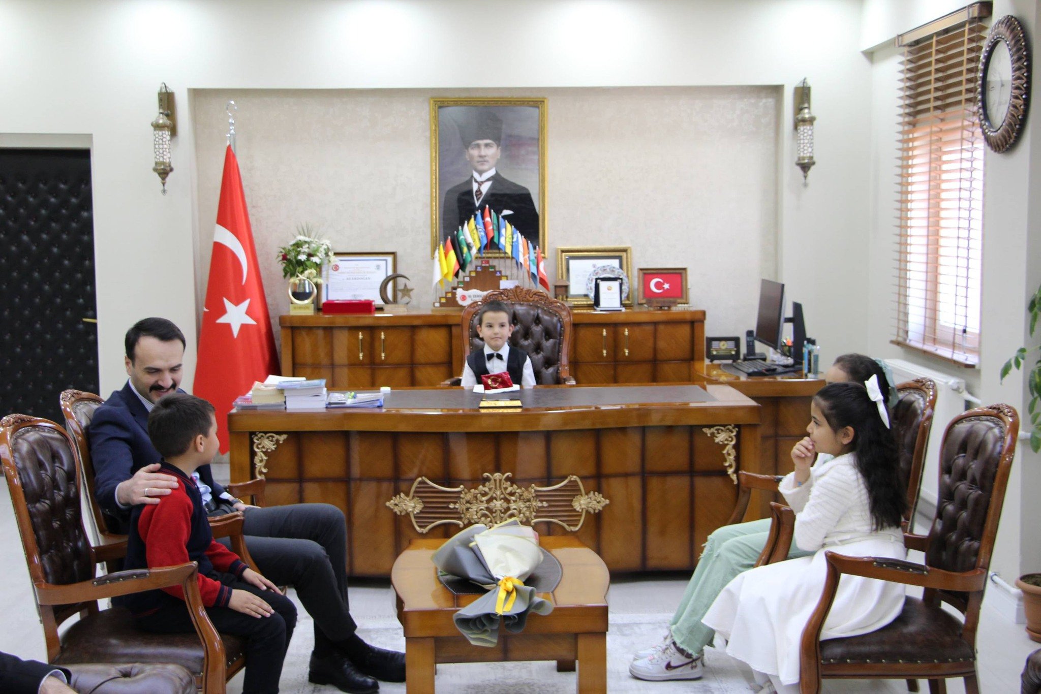 Akpınar’da Minikler Yönetime Geçti1