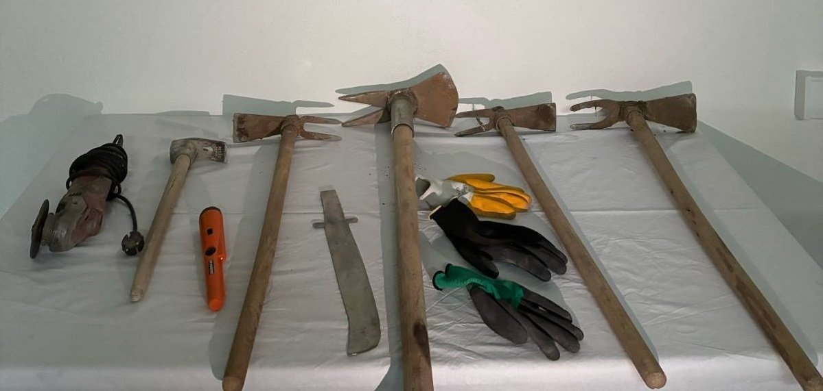 Kırşehir'de bakın kimler kaçak kazı yaparken yakalandı