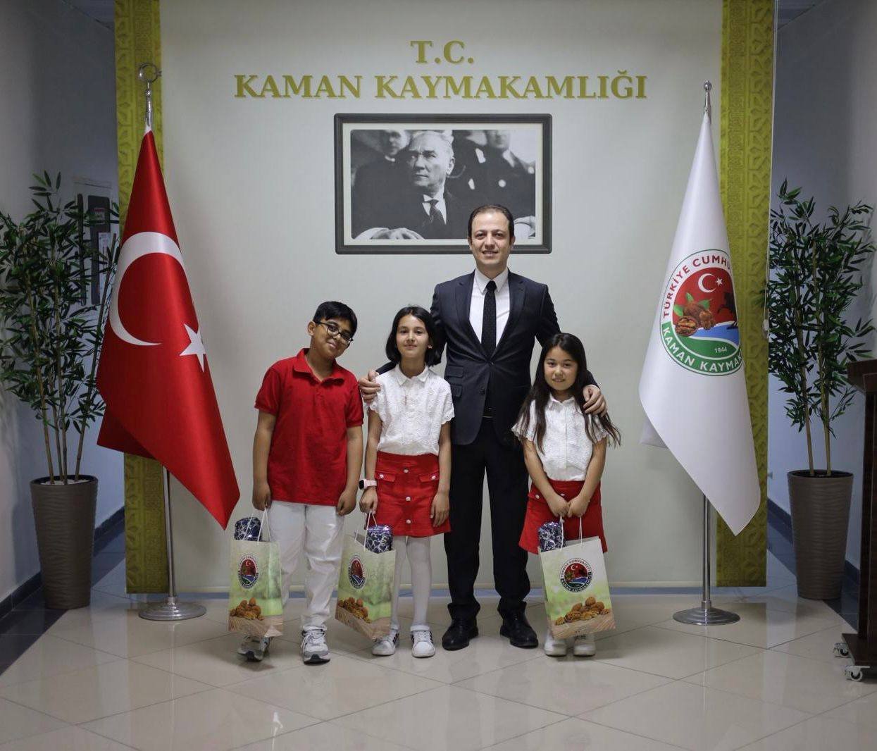 Kaman’da Kaymakamlık Koltuğu Çocuklara Emanet 2