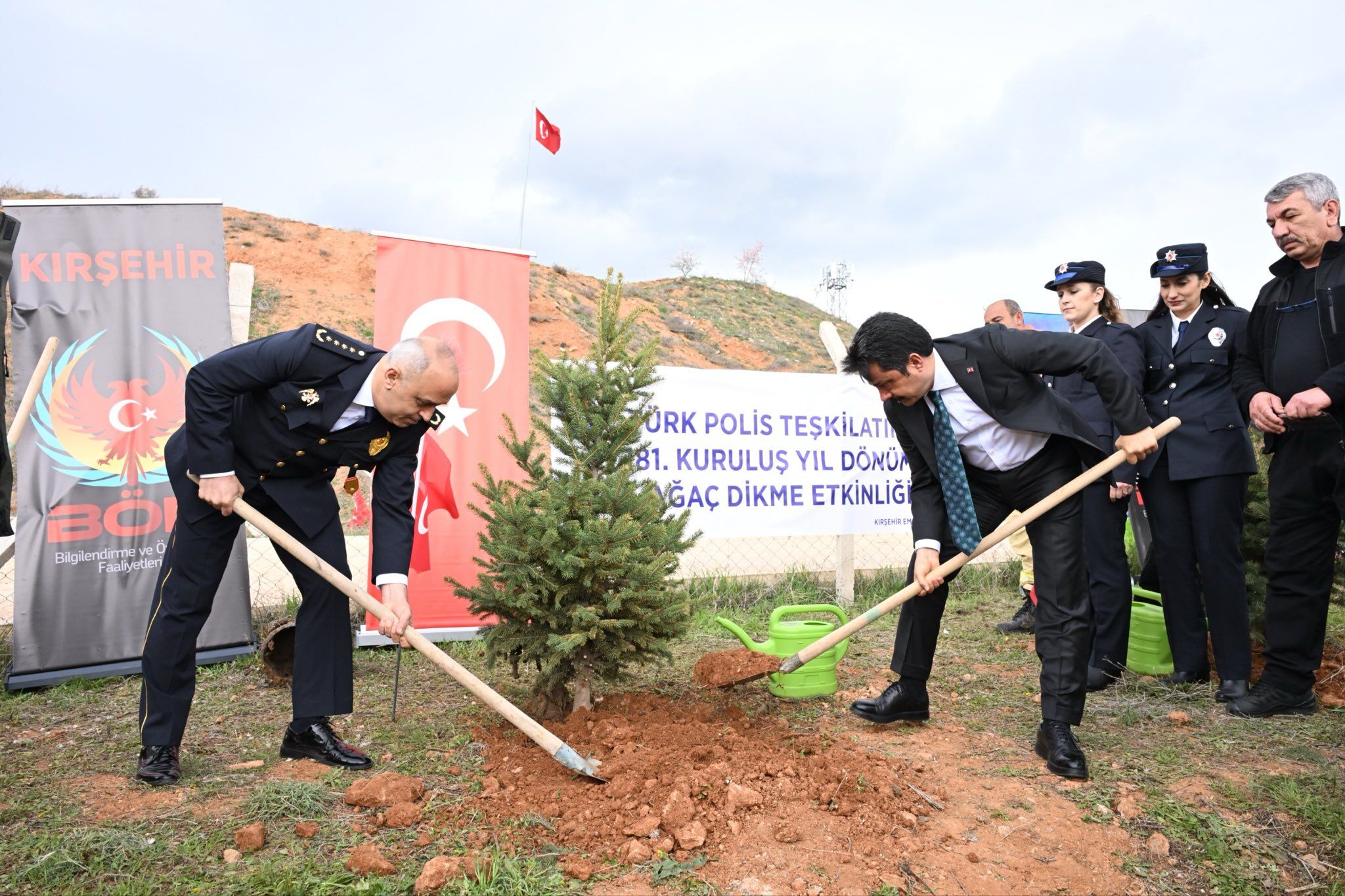 Kırşehir’de 181’Inci Yıla Özel 181 Fidan Toprakla Buluştu2