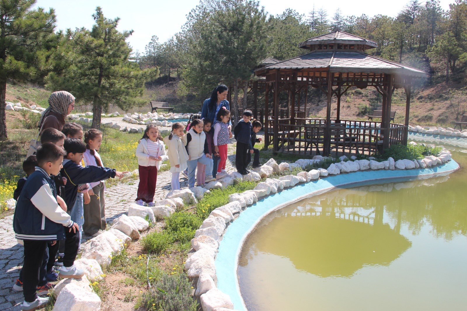 Kırşehir’de Minik Misafirlerden Doğaya Büyük Ilgi3