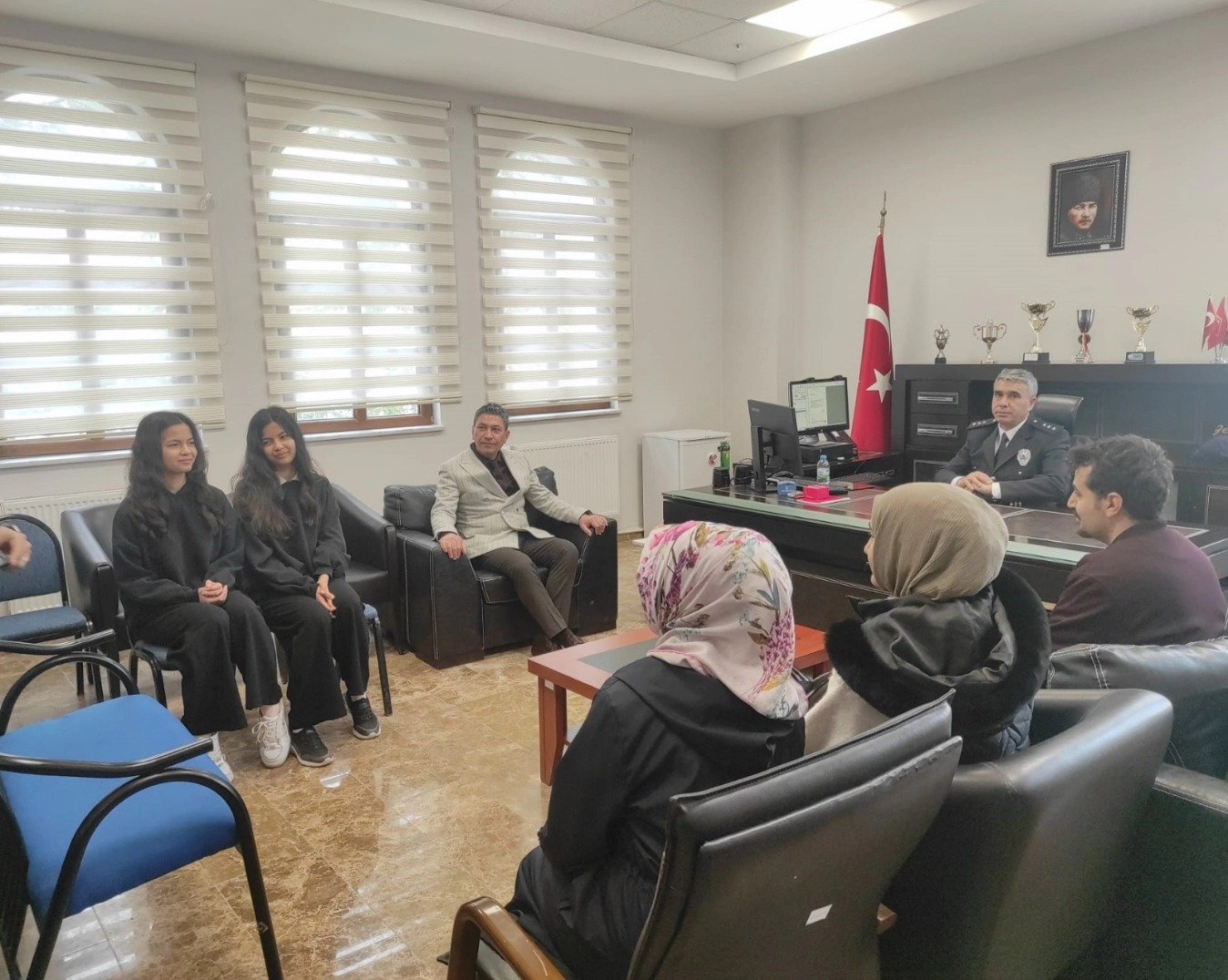 Kırşehir’de Öğrencilerden Polis Haftası Ziyareti2