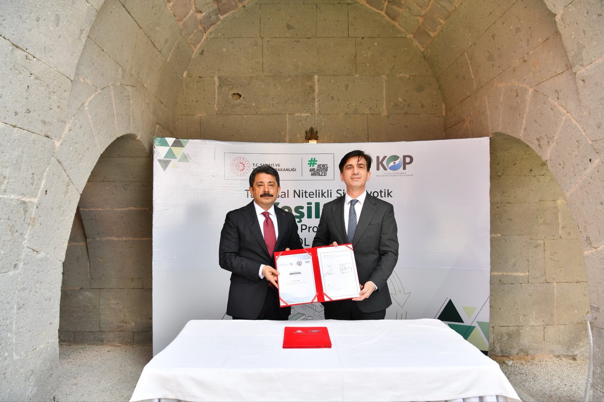 Kırşehir’de Yeşil Köy Hayat Buluyor1