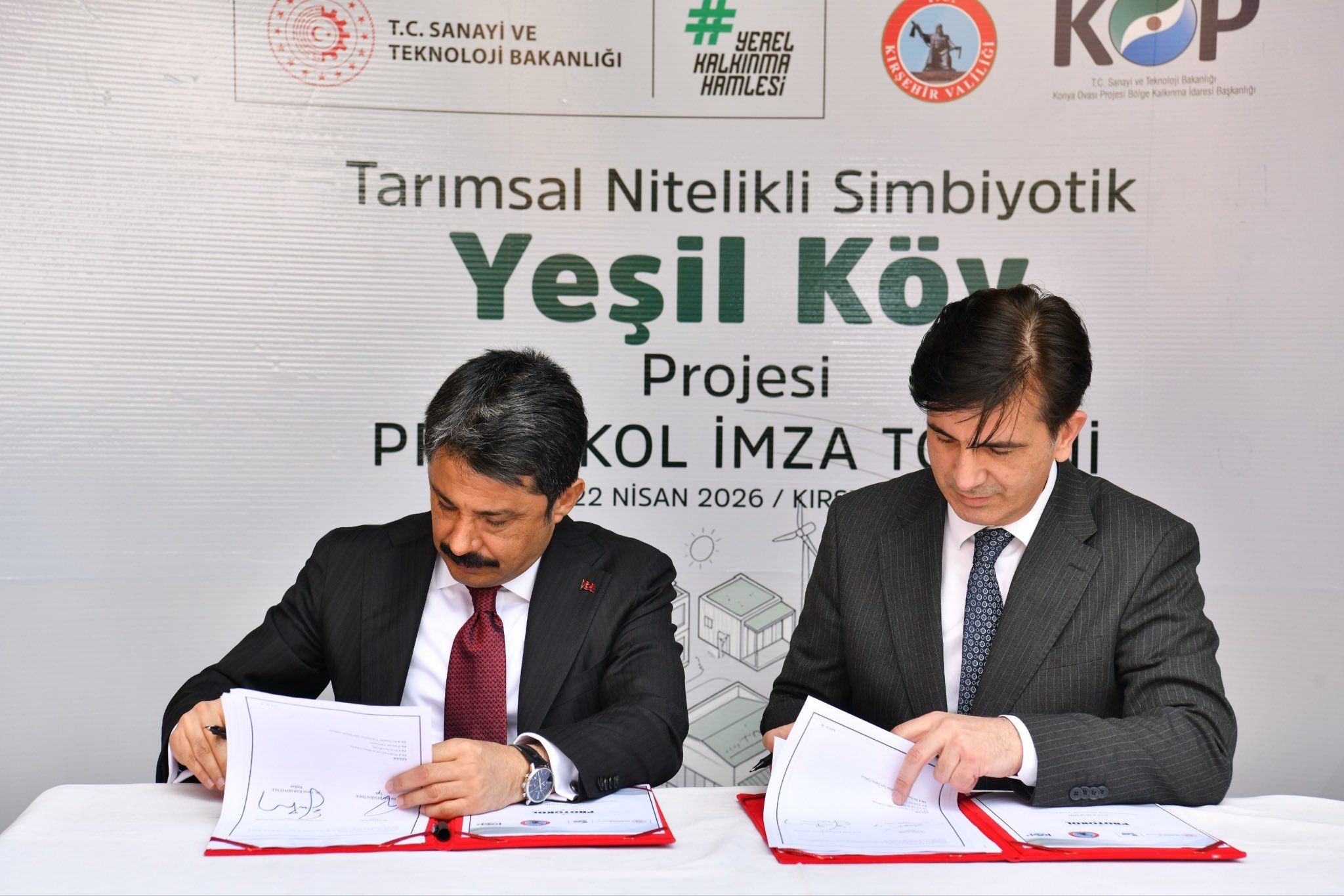 Kırşehir’de Yeşil Köy Hayat Buluyor2