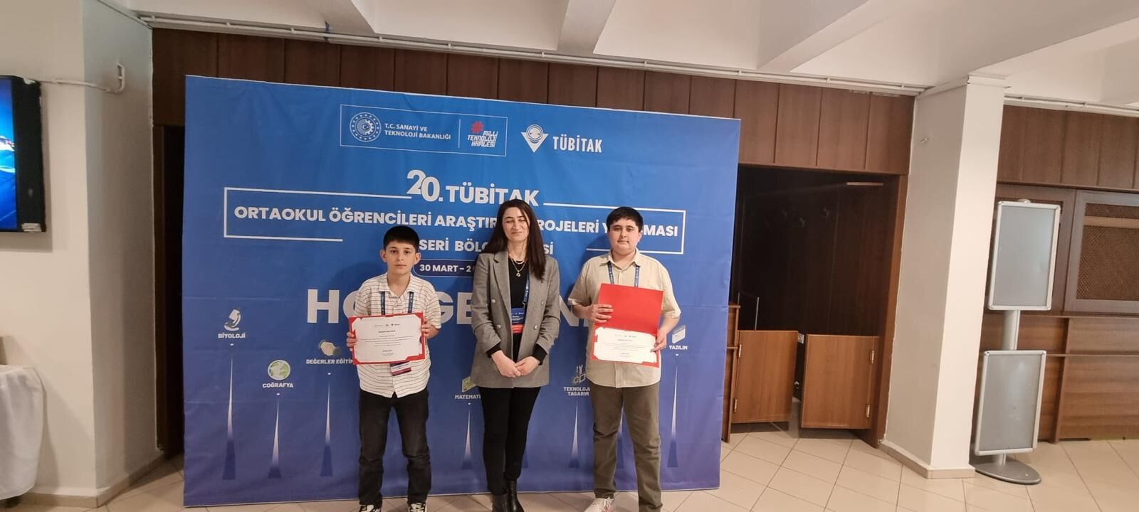 Kırşehir’in Genç Dehaları Tübi̇tak’a Damga Vurdu!