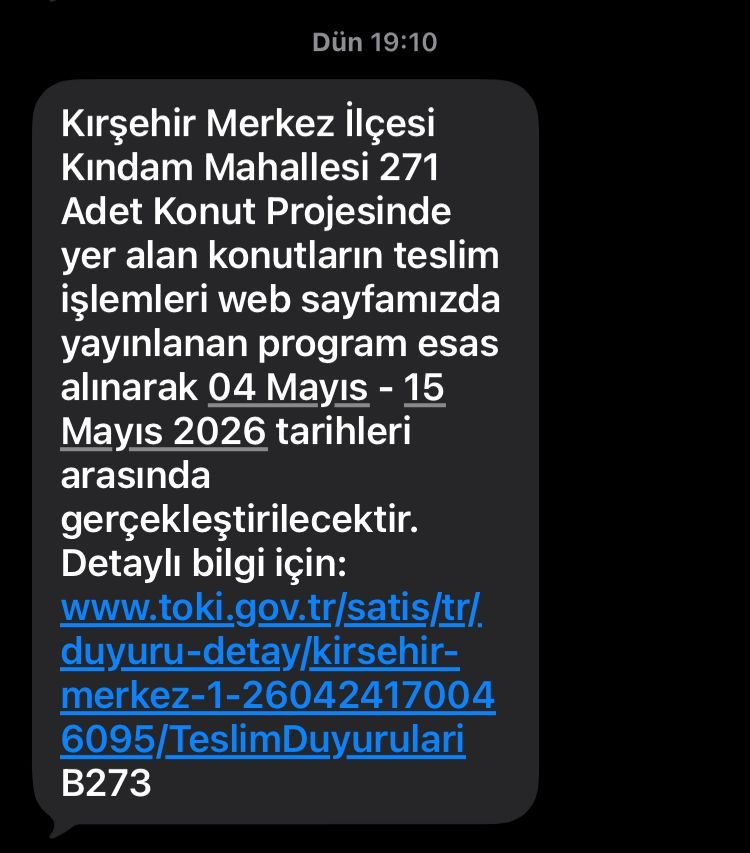 Toki̇’de Anahtarlar Teslim Ediliyor1