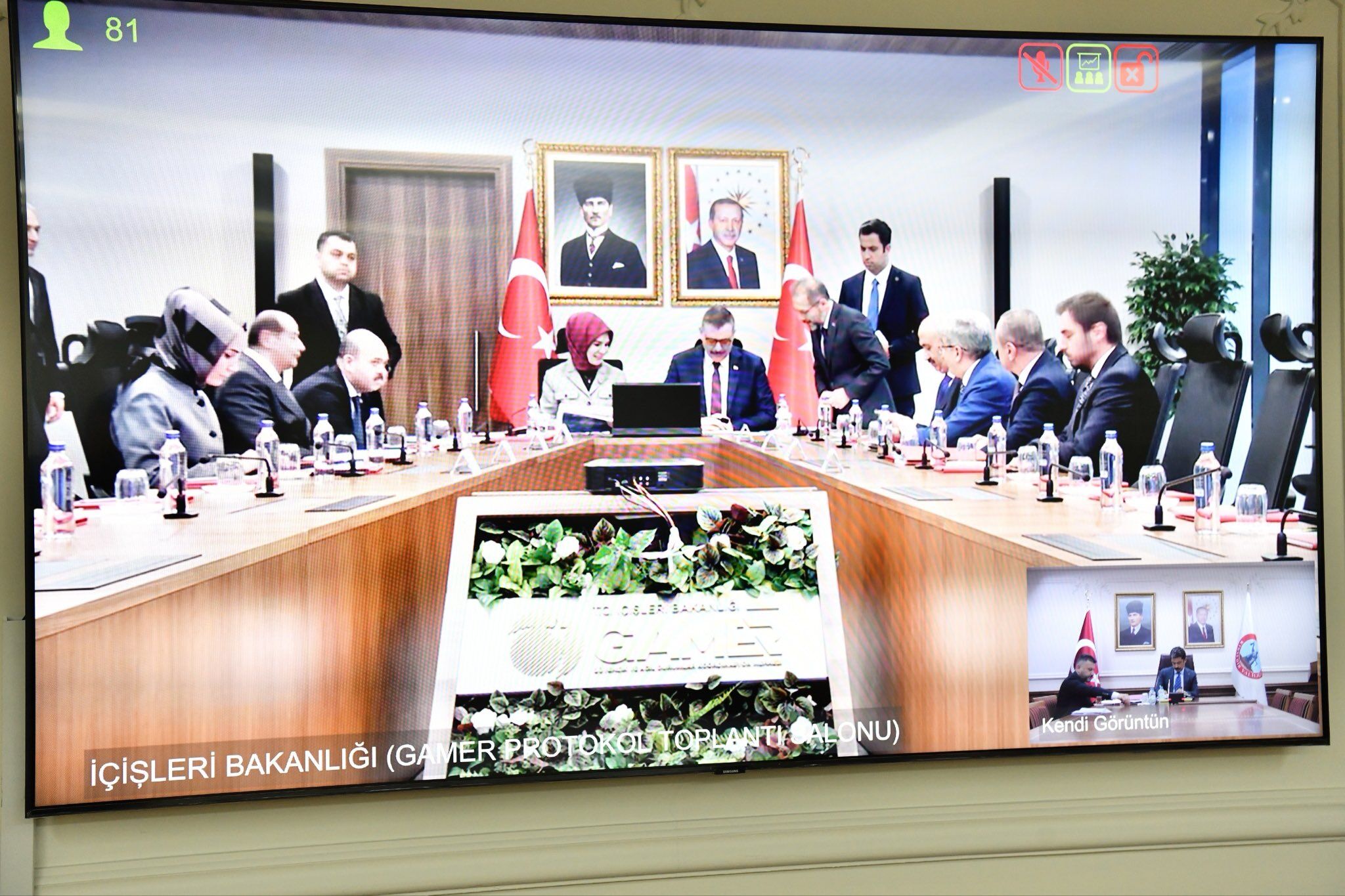 Vali Demiryürek, Sosyal Risk Haritaları Toplantısına Katıldı