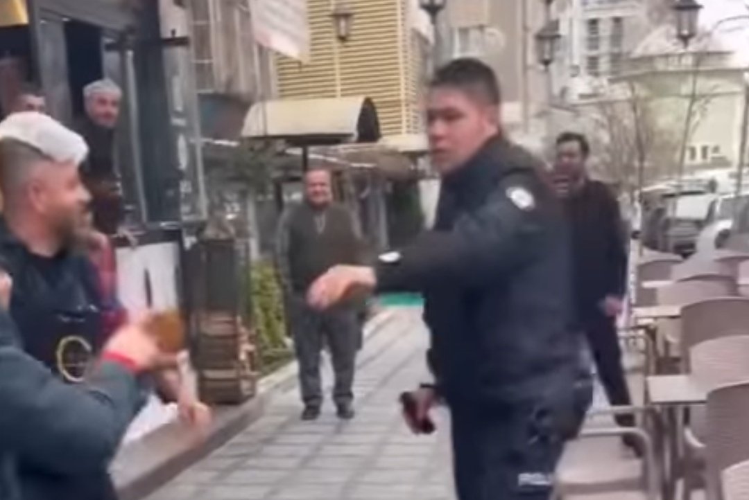 Kırşehir’de ortalık bir anda karıştı! Gerçek polisler gelince ortaya çıktı