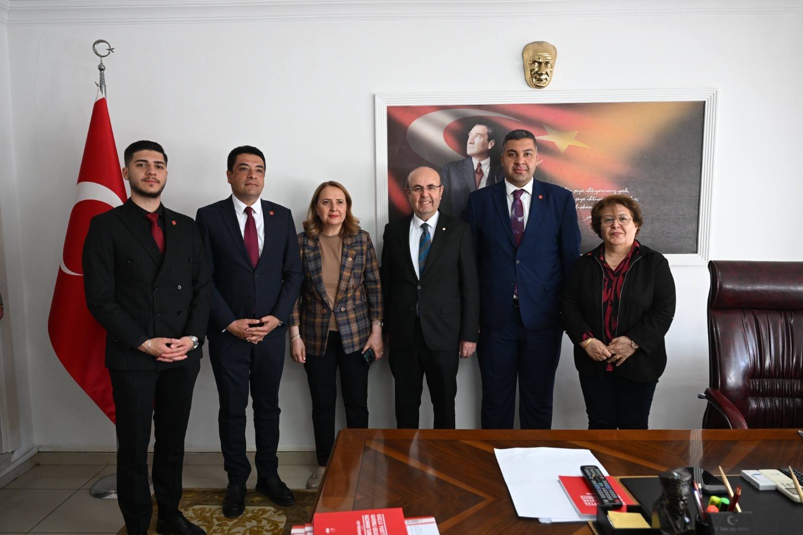 Başkan Ekicioğlu, CHP Ankara Milletvekili Semra Dinçer’i ağırladı