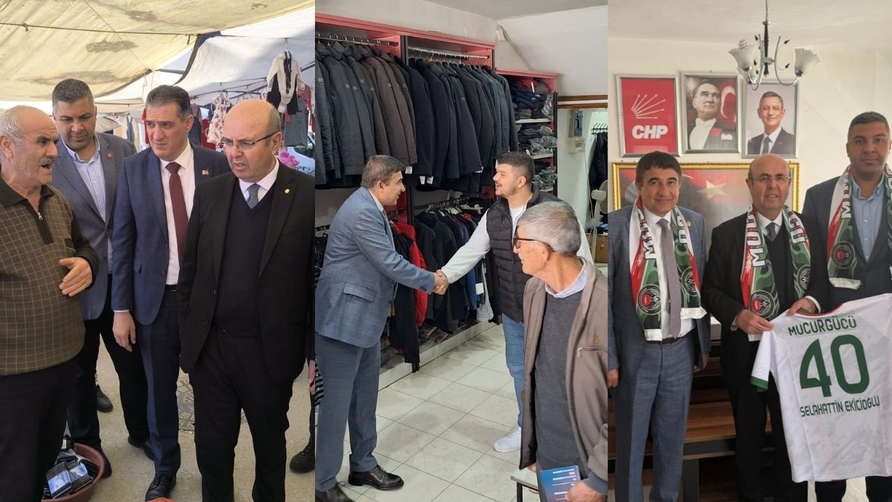 Halkın Gündemi Geçim Sıkıntısı: CHP Heyeti Mucur Sokaklarında