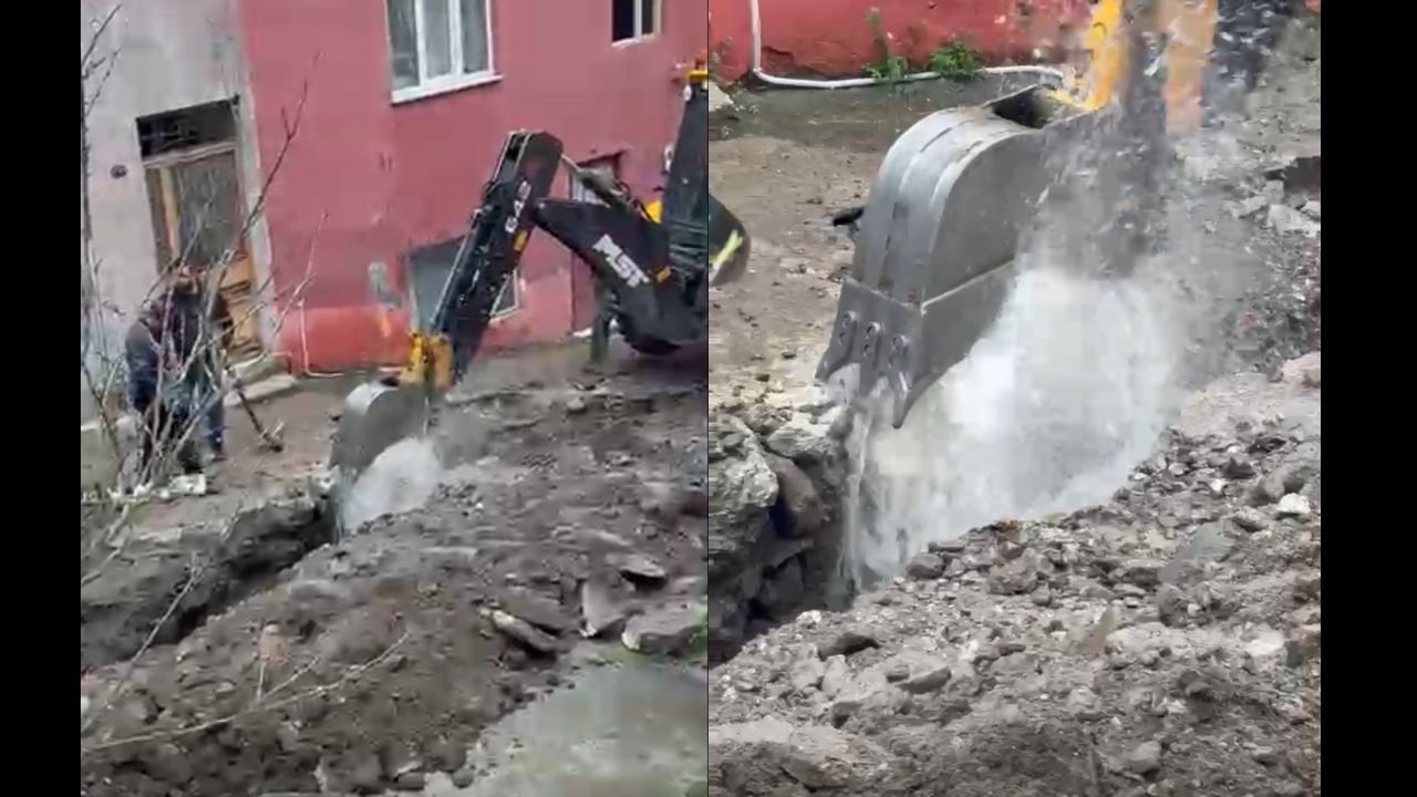 Kepçe Ağzıyla “İlginç” Müdahale Dikkat Çekti