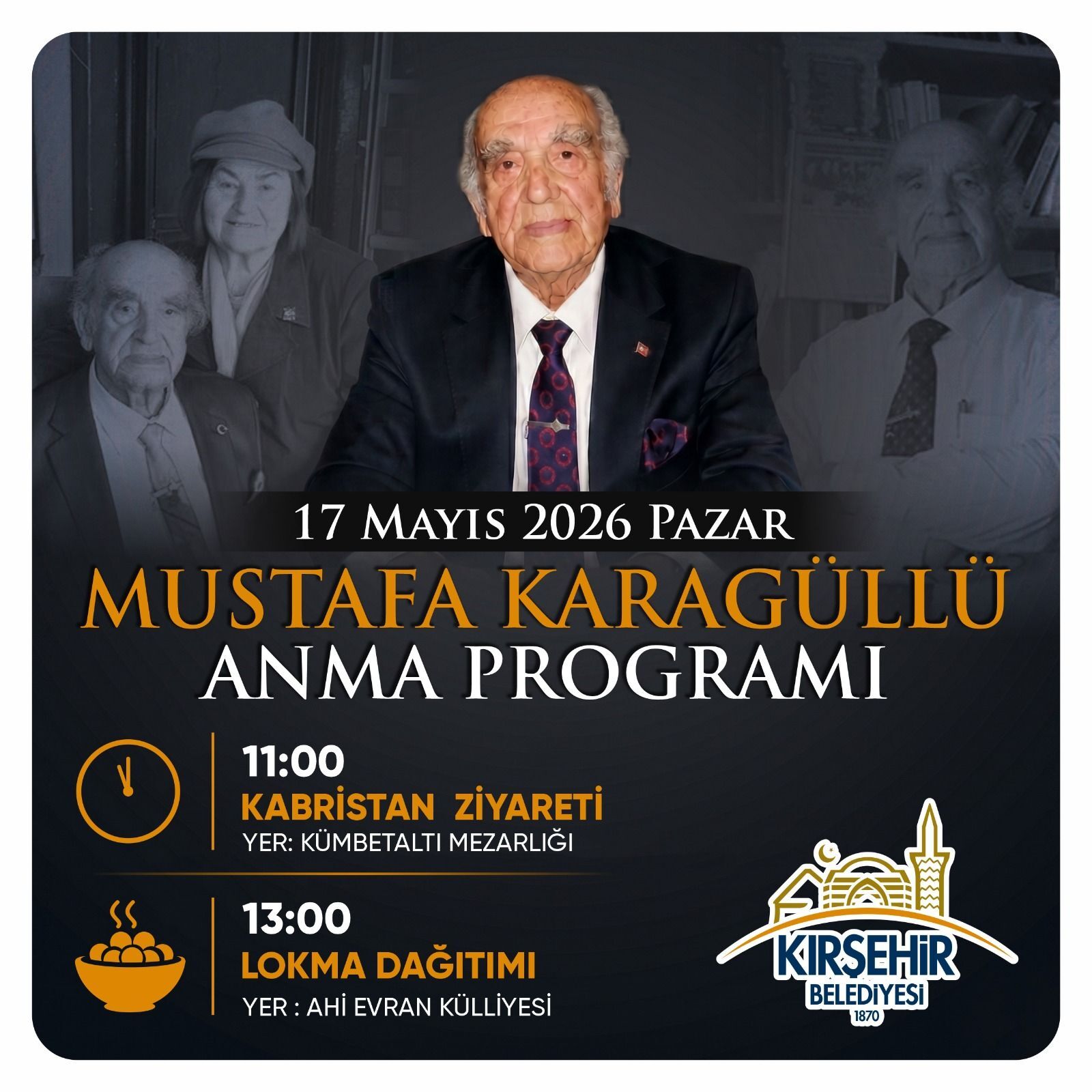 Kırşehir Belediyesi’nden Ahi Baba’ya Vefa