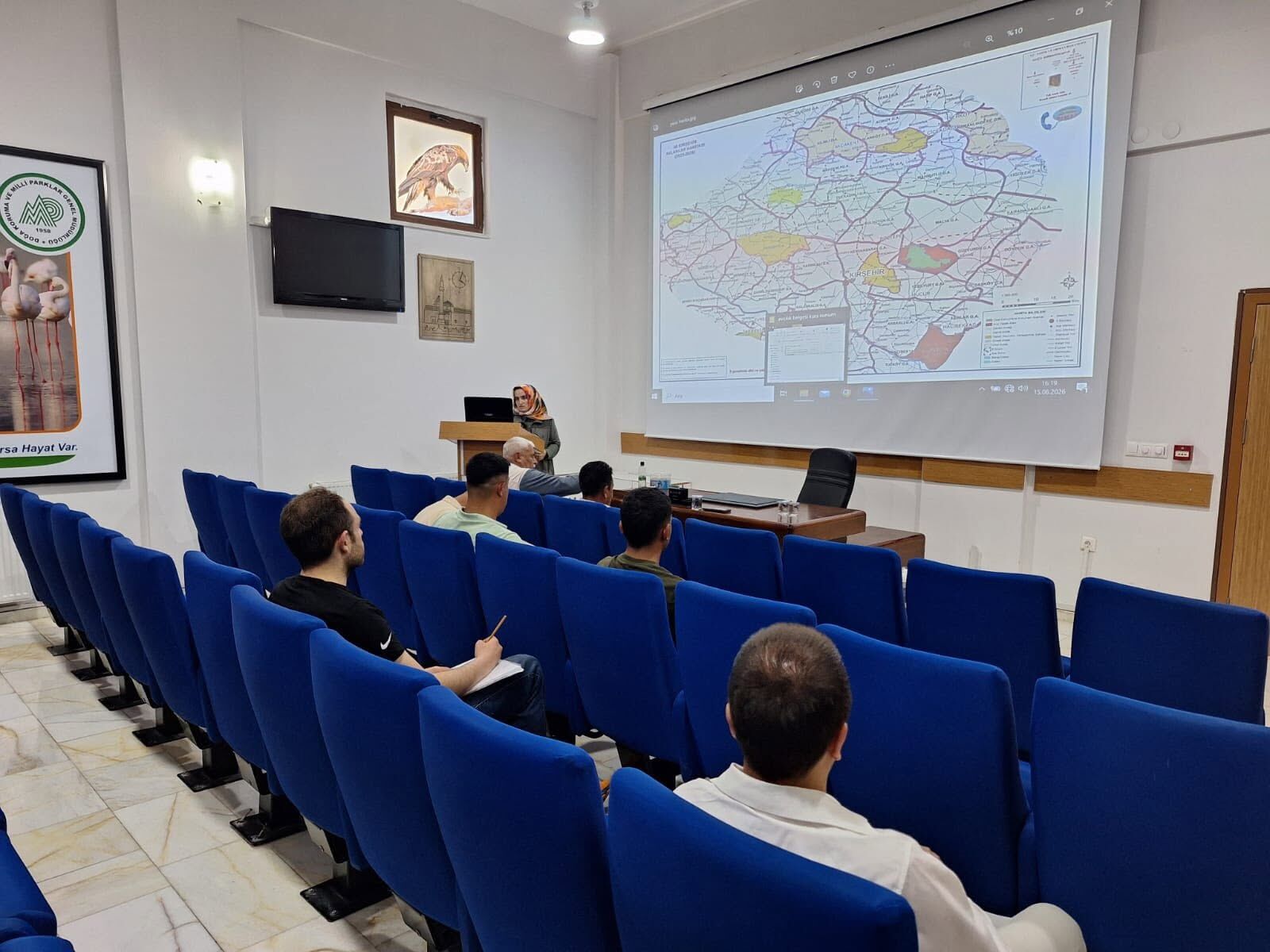 Kırşehir’de Tabiat Müzesi’nde Avcılık Eğitimi Tamamlandı